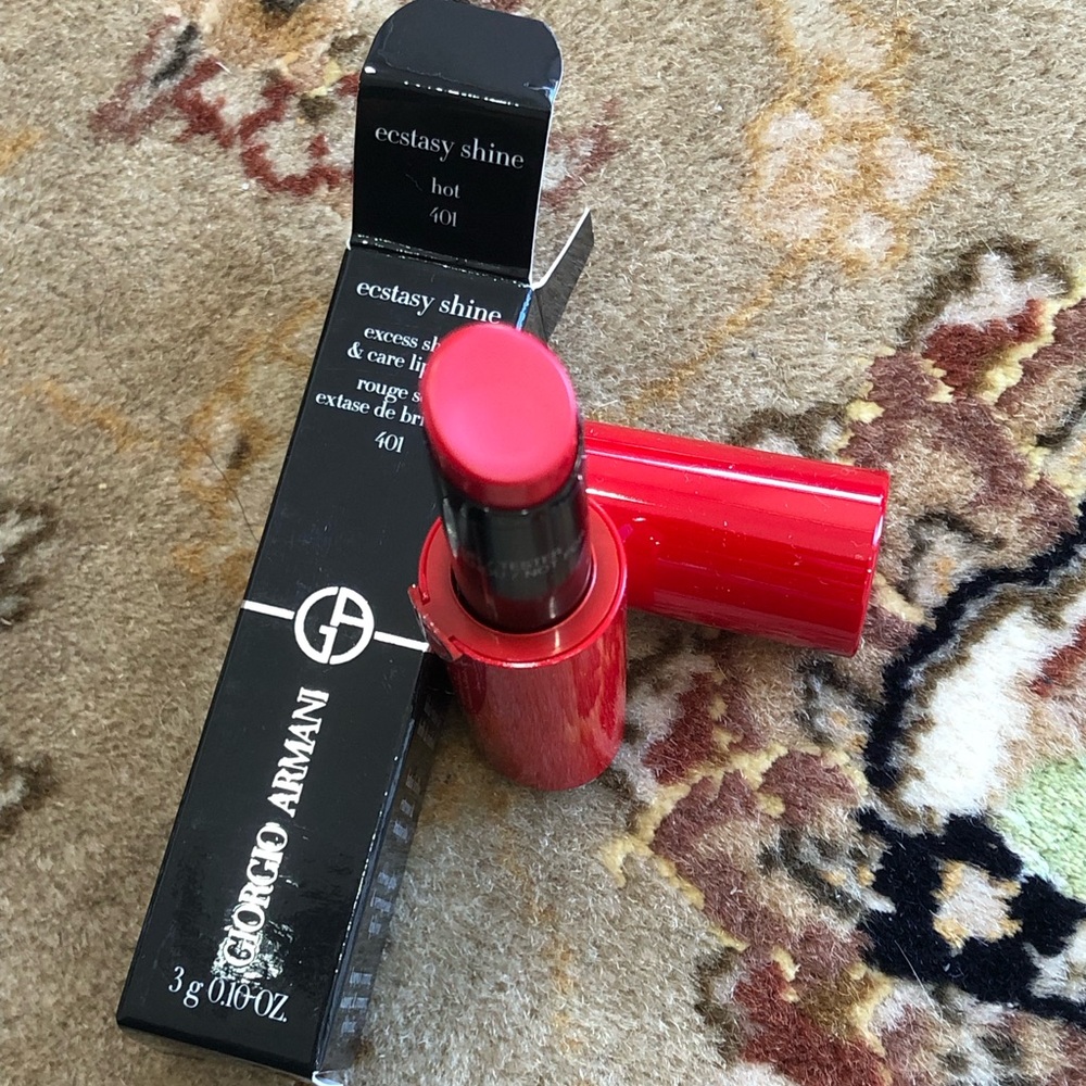 NIB Giorgio Armani ecstasy shine lipstick 401
